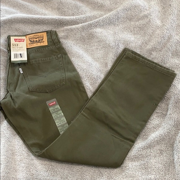 Levi’s Ivy Green Boy’s Slim Straight Jeans 👖 - Picture 1 of 7